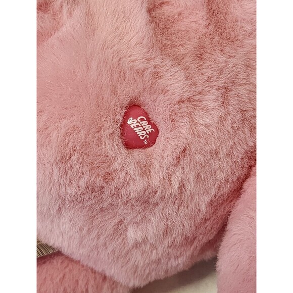 Care Bears Hopeful Heart Bear Pink 14" Plush Stuffed Animal Toy Collectible - Picture 5 of 7